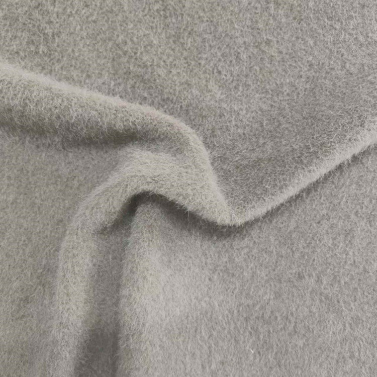 Faux Wool Overcoat Knit Fabric